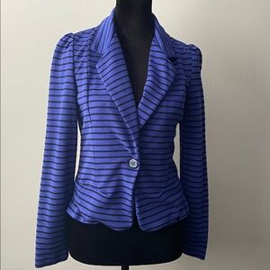 Anthropologie Cartonnier striped blazer